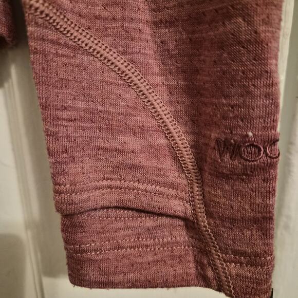 Terramar Woolskins Women’s Merino Base Layer Top Med Redd - Picture 5 of 6